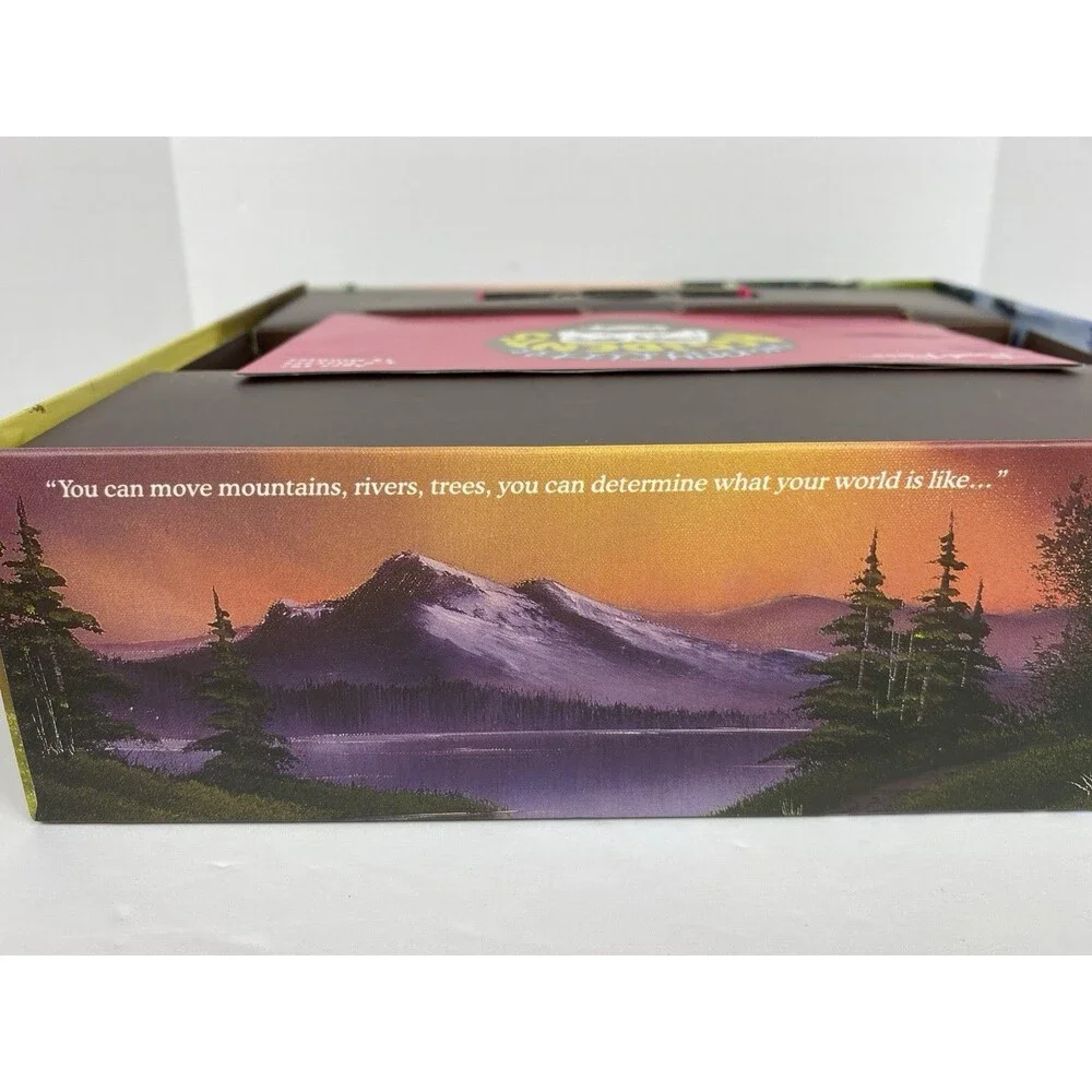 Bob Ross HAPPY LITTLE ACCIDENTS Drawing Party Game Ages 10+ BRAND NEW (2018)